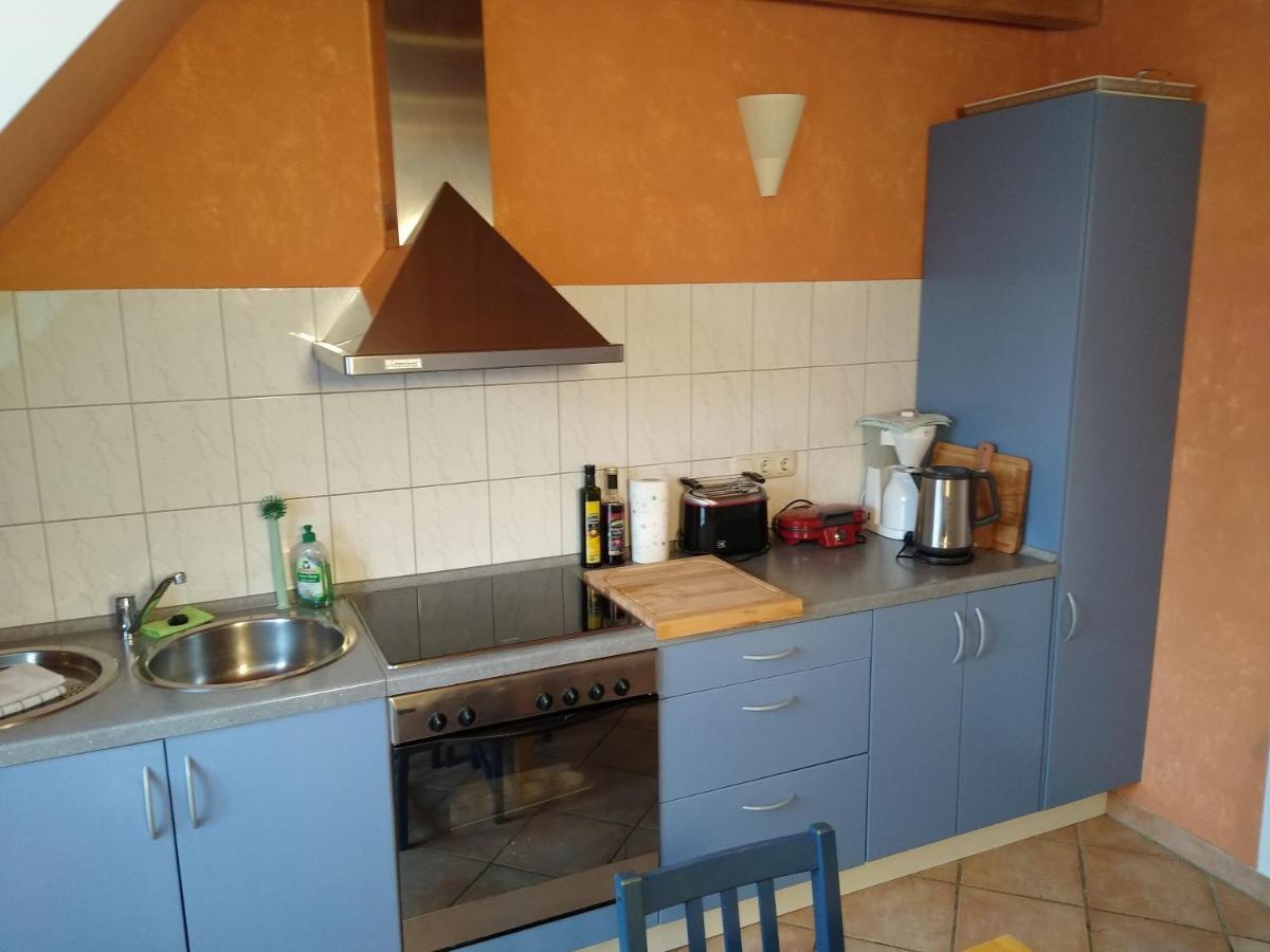 Maisonettewohnung Auf 2 Etagen Mit Zwei Balkonen Barth Eksteriør bilde